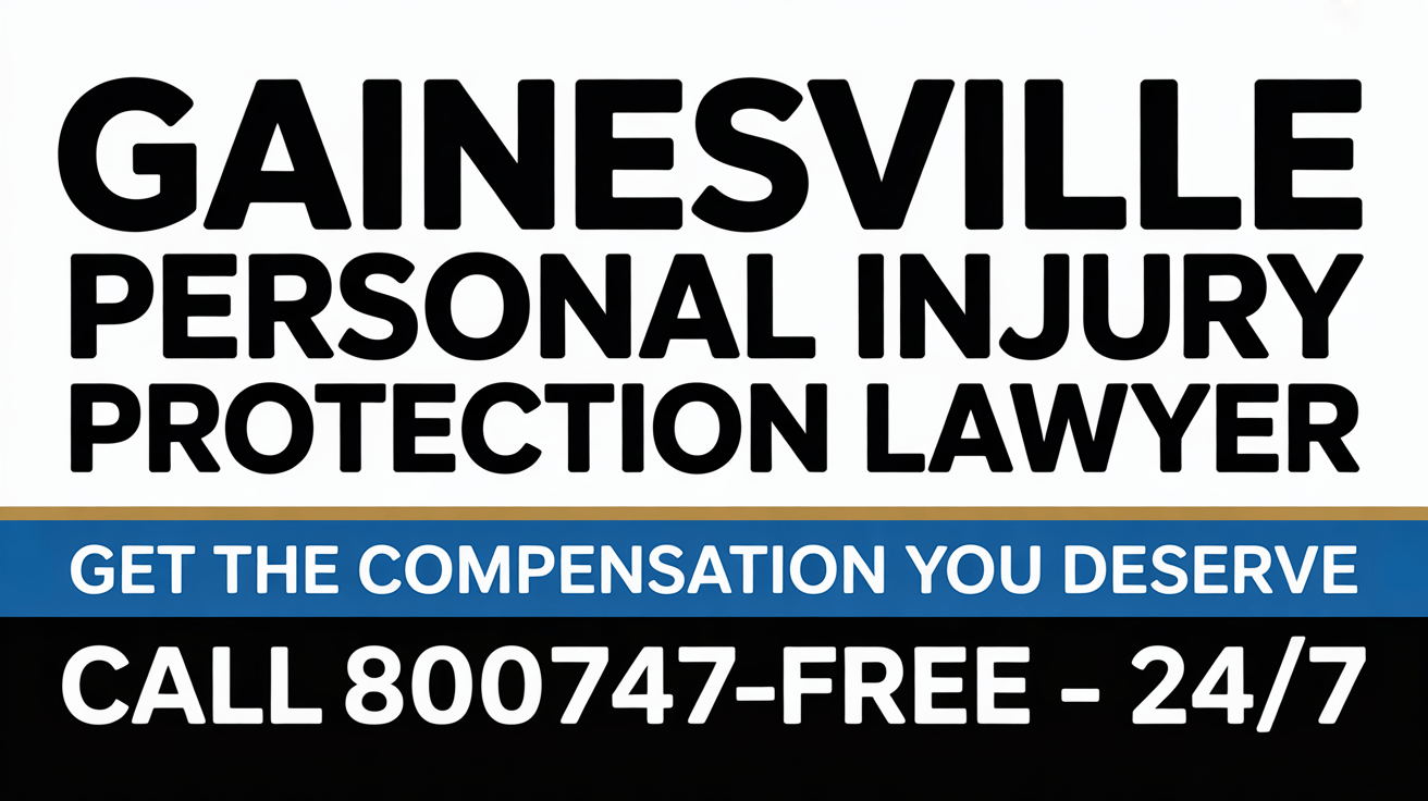 Abogado de Lesiones Personales de Gainesville (PIP)