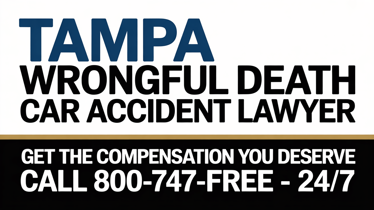 Abogado de lesiones por accidente automovilístico por muerte injusta en Tampa