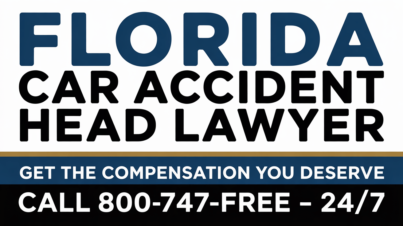 Abogado de Lesiones en la Cabeza por Accidente de Auto en Florida