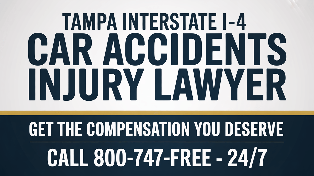 Tampa Interstate I-4 Car Accidents Injury Lawyer