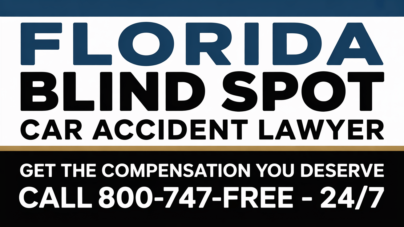 Abogado de Lesiones por Accidentes de Automóviles en Puntos Ciegos en Florida