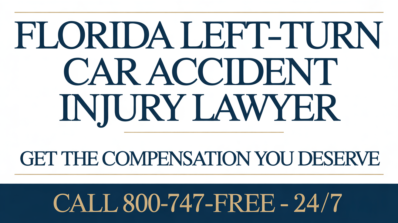 Florida Left-Turn Car Accident Injury Lawyer