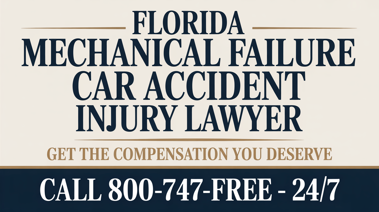 Florida Mechanical Failure Car Accident Injury Lawyer