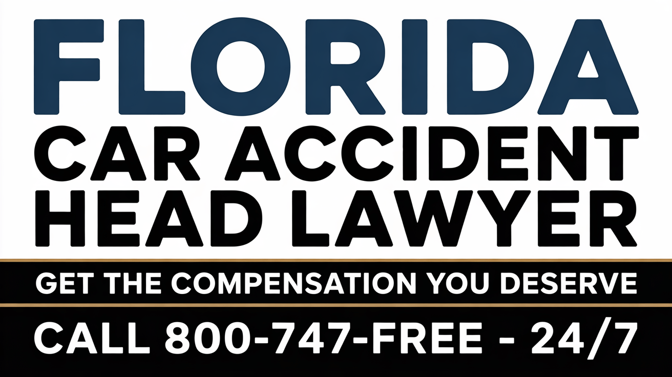 Abogado de Lesiones en la Cabeza por Accidentes de Auto en Florida