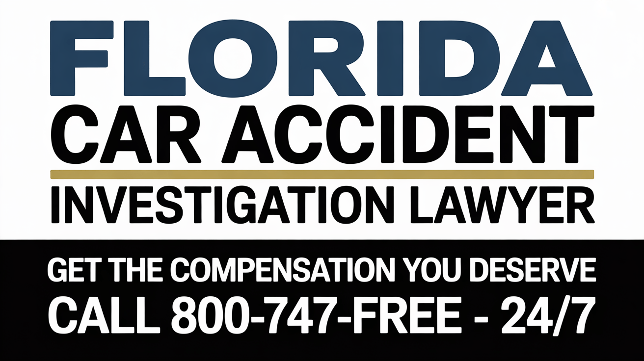 Florida Car Accident Investigation Injury Lawyer