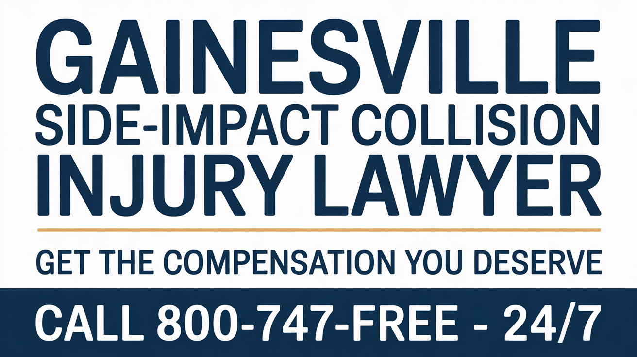 Gainesville Side-Impact Collision Injury Lawyer