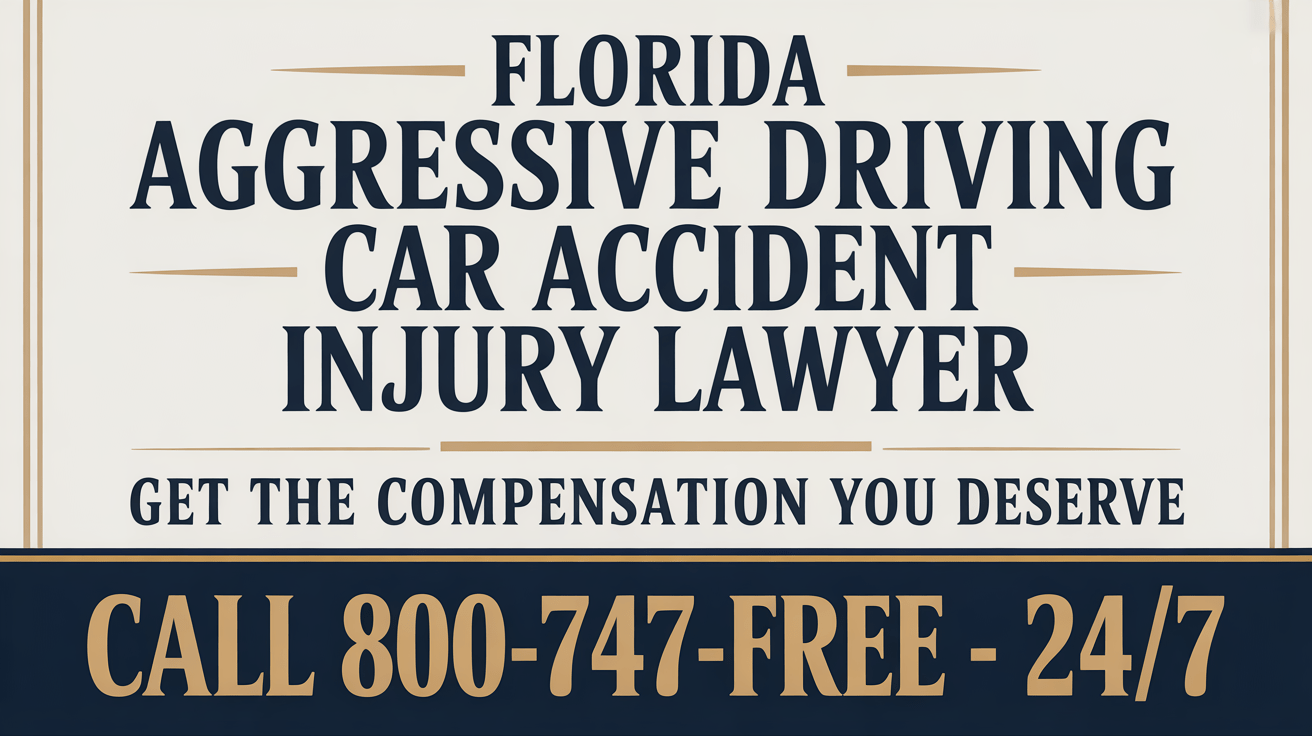 Florida Aggressive Driving Car Accident Injury Lawyer