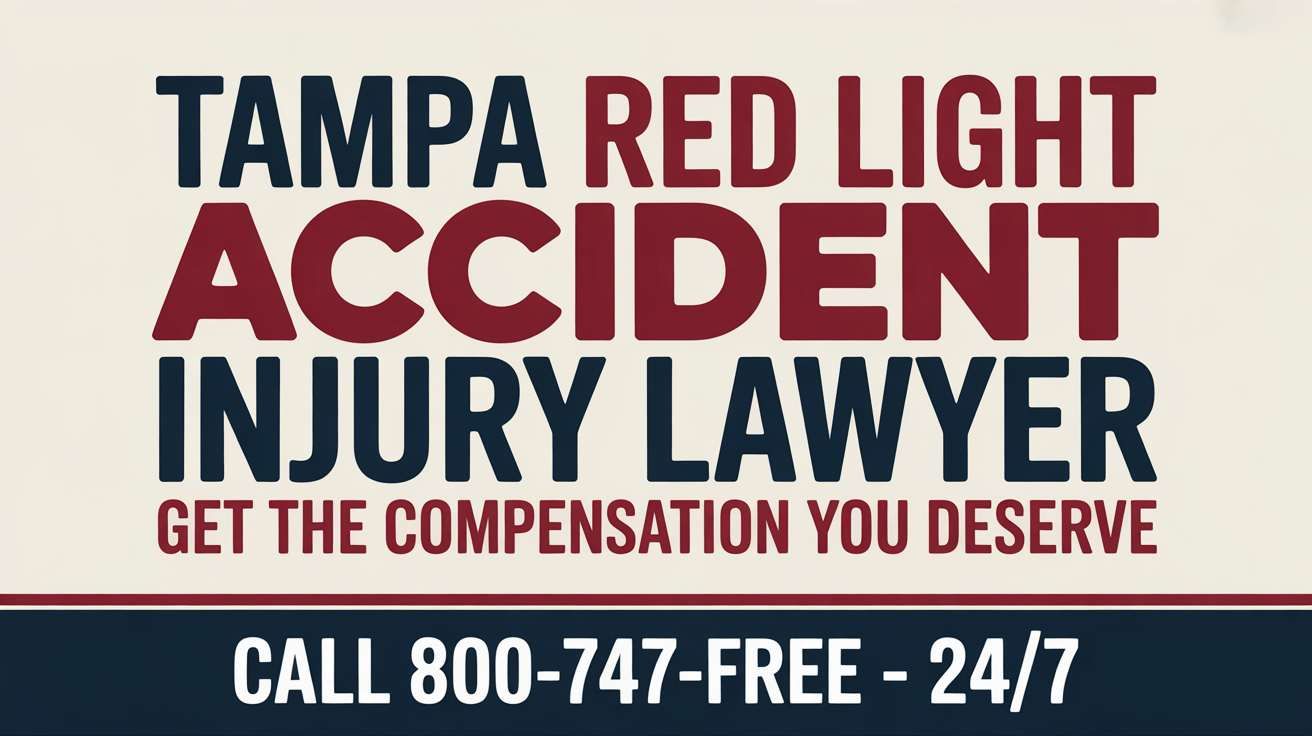 Tampa Red Light Accident Injury Lawyer