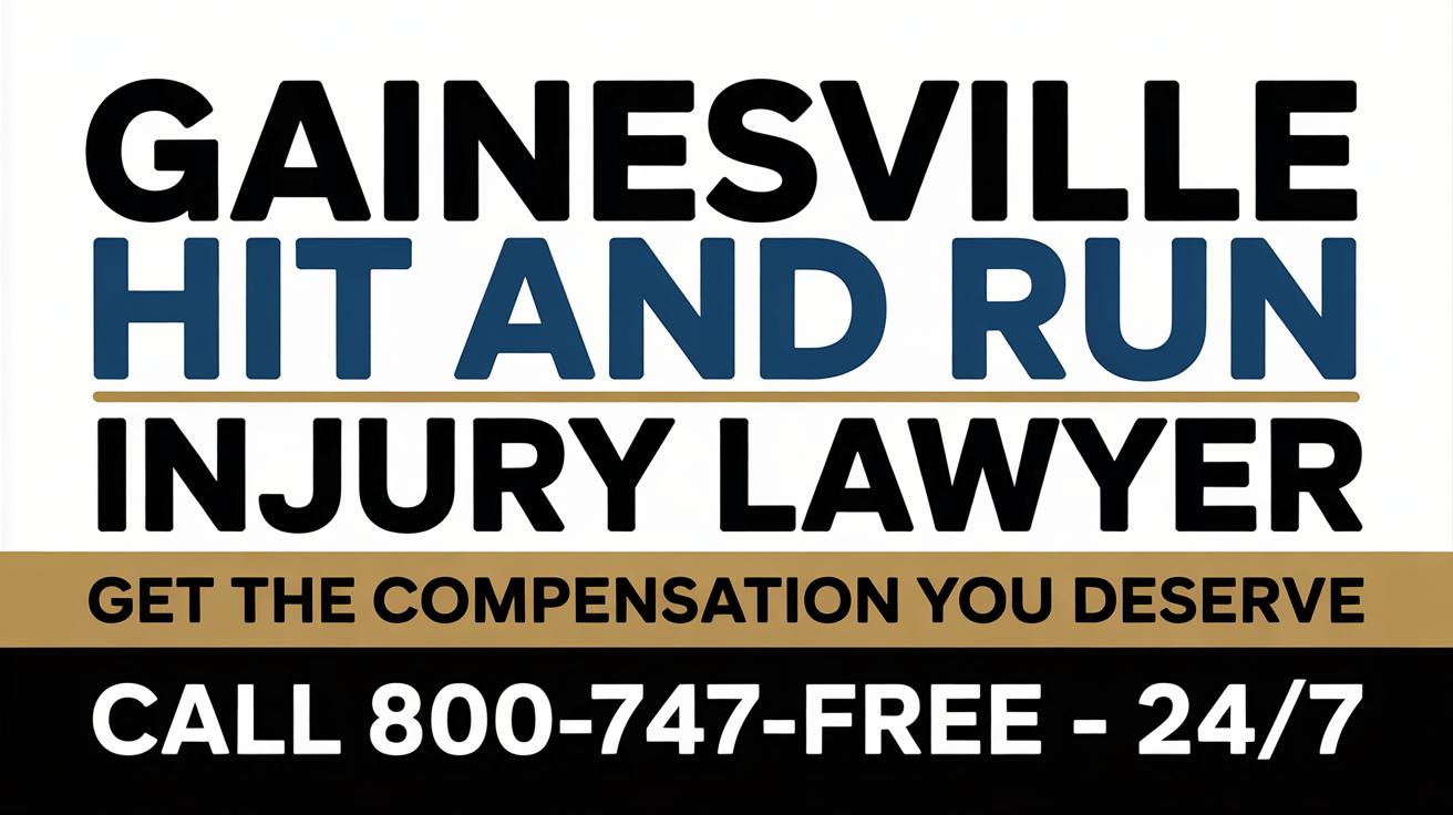 Gainesville Hit And Run Car Accident Injury Lawyer