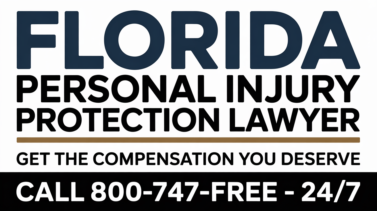 Florida Personal Injury Protection (PIP) Injury Lawyer