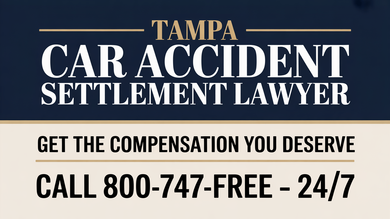 Abogado de lesiones por accidente de coche en Tampa