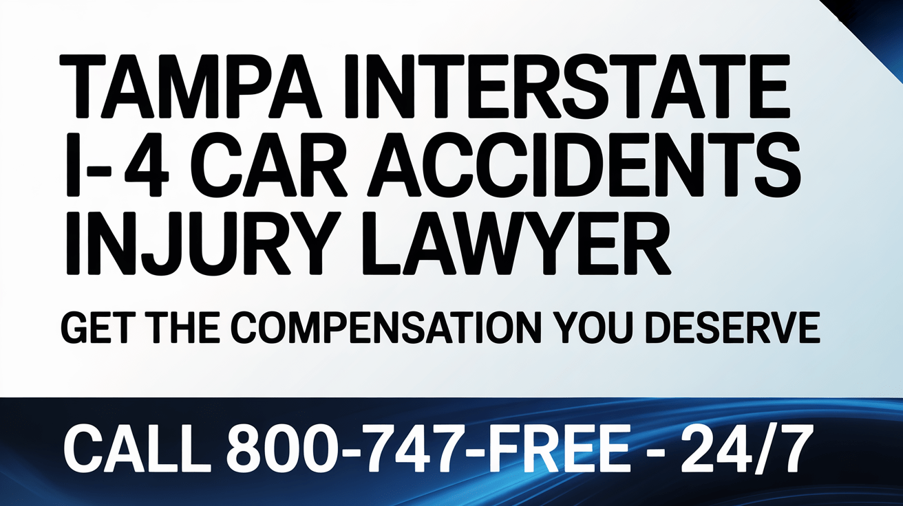Tampa Interstate I-4 Car Accidents Injury Lawyer