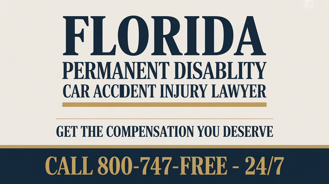 Florida Permanent Disability Car Accident Injury Lawyer