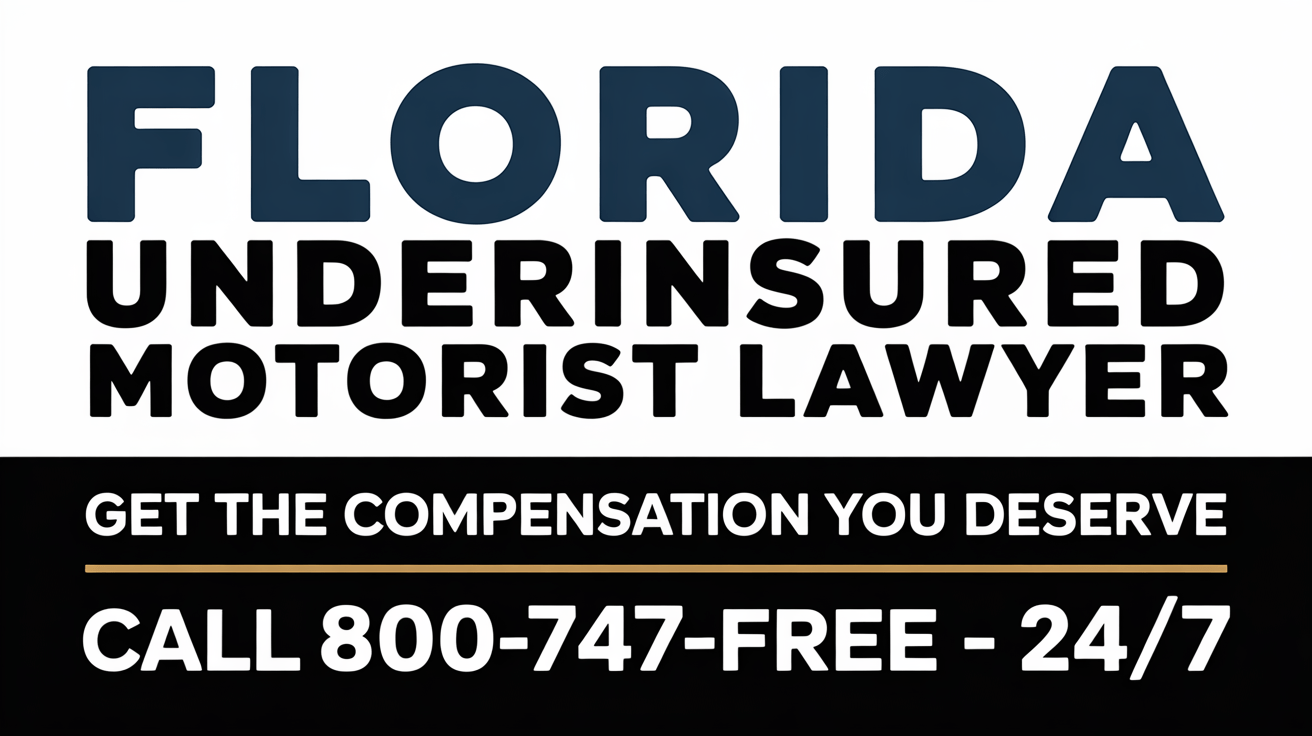 Florida Underinsured Motorist Accident Injury Lawyer