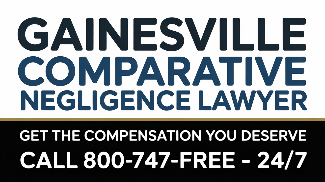 Abogado de Lesiones por Negligencia Comparativa en Gainesville