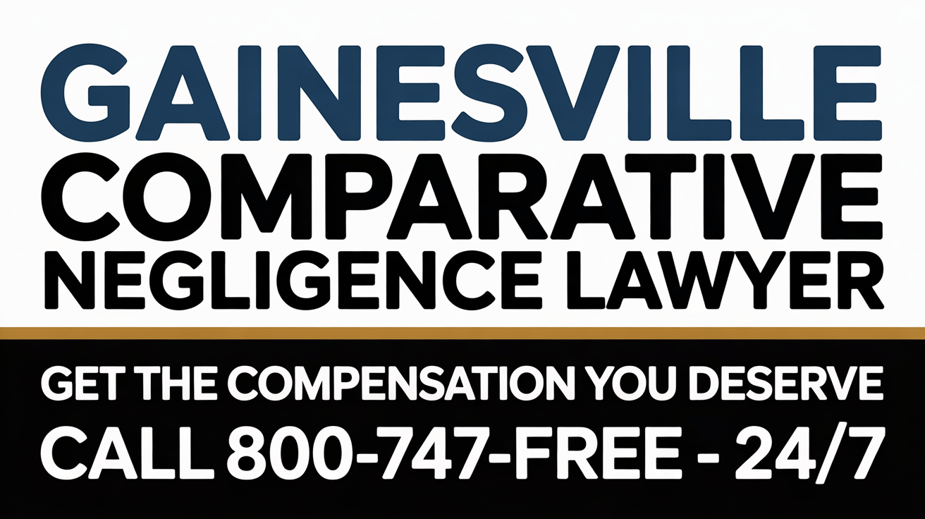 Abogado de Lesiones por Negligencia Comparativa en Gainesville