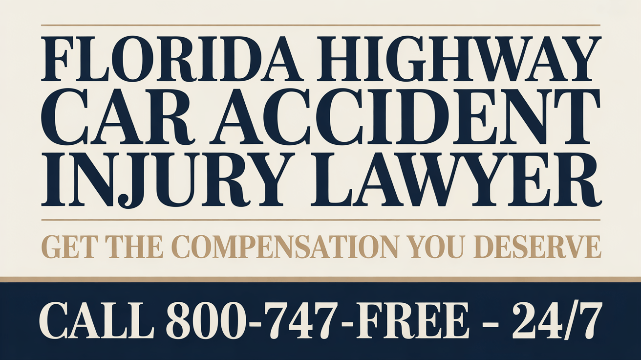 Florida Highway Car Accident Injury Lawyer