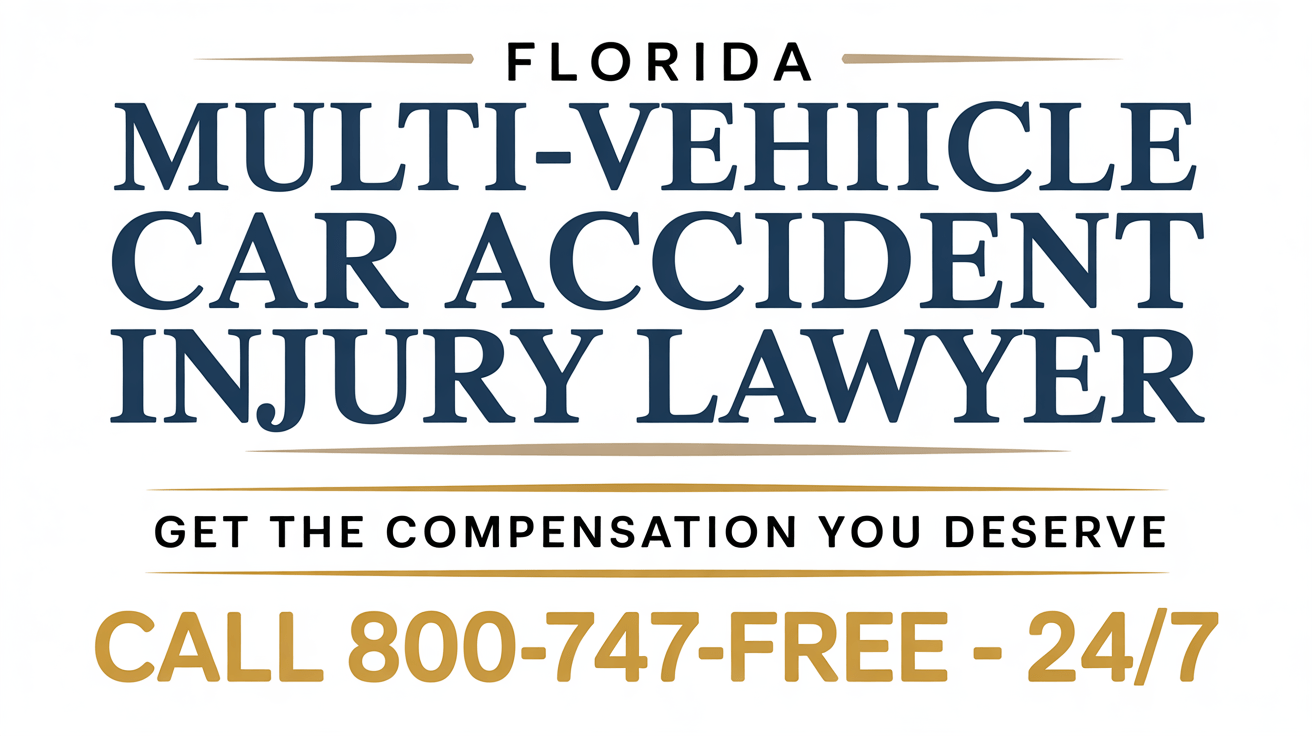 Florida Multi-Vehicle Car Accident Injury LawyerFlorida Multi-Vehicle Car Accident Injury Lawyer
