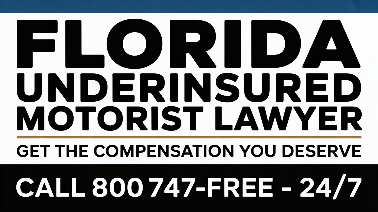 Florida Underinsured Motorist Accident Injury Lawyer