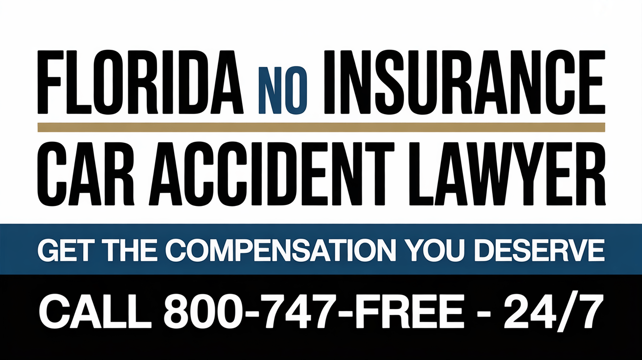 Abogado de lesiones por accidente de automóvil sin seguro en Florida