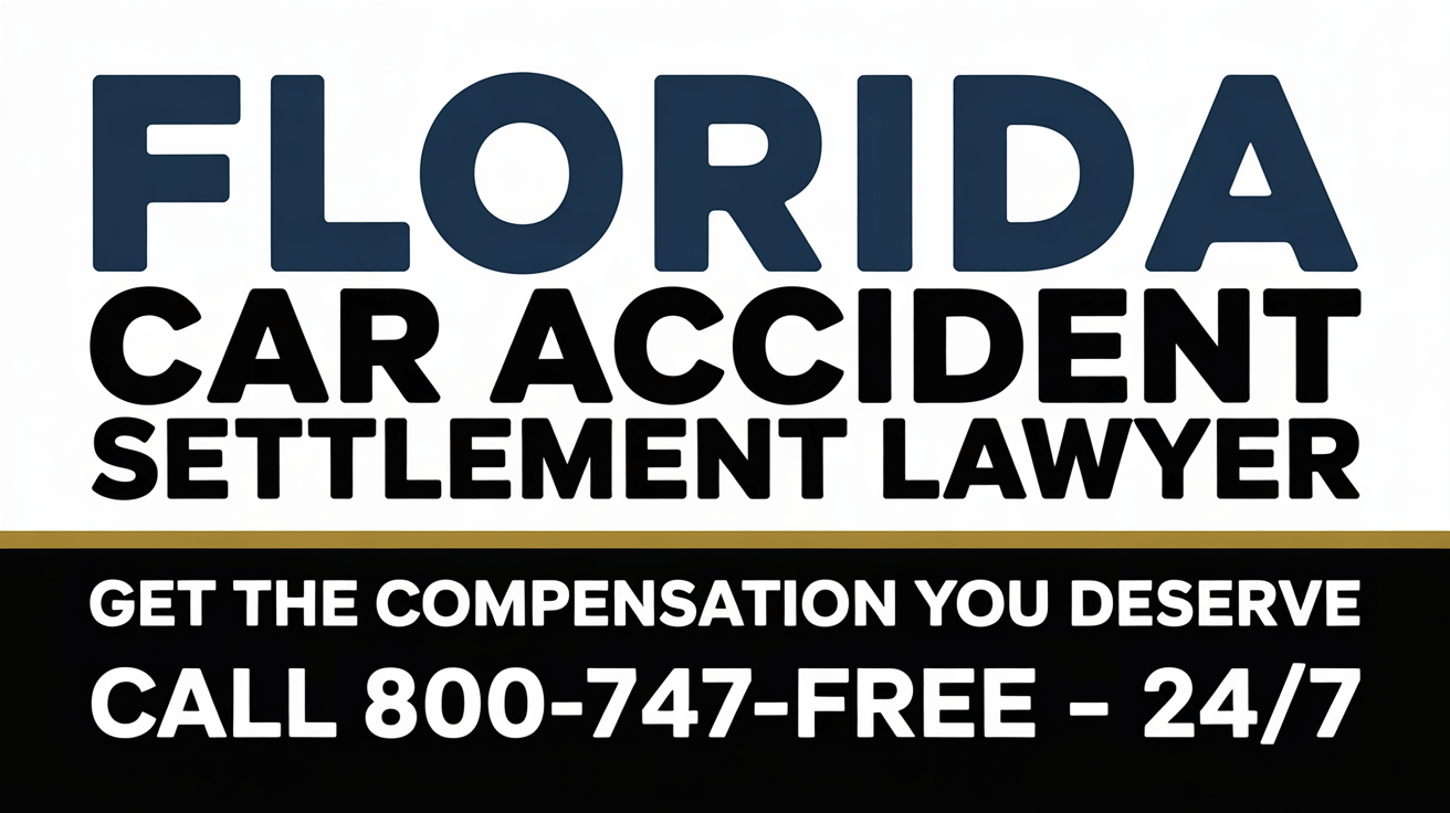 Florida Car Accident Settlement Injury Lawyer