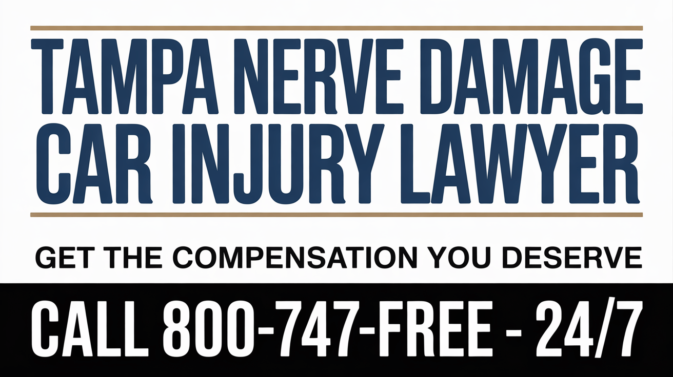 Tampa Nerve Damage Car Accident Injury Lawyer