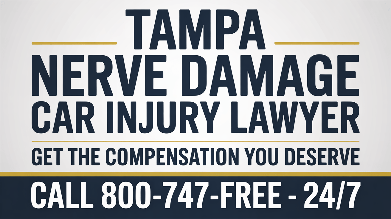Tampa Nerve Damage Car Accident Injury Lawyer