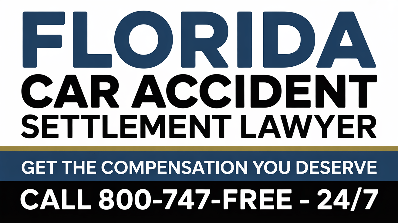 Florida Car Accident Settlement Injury Lawyer