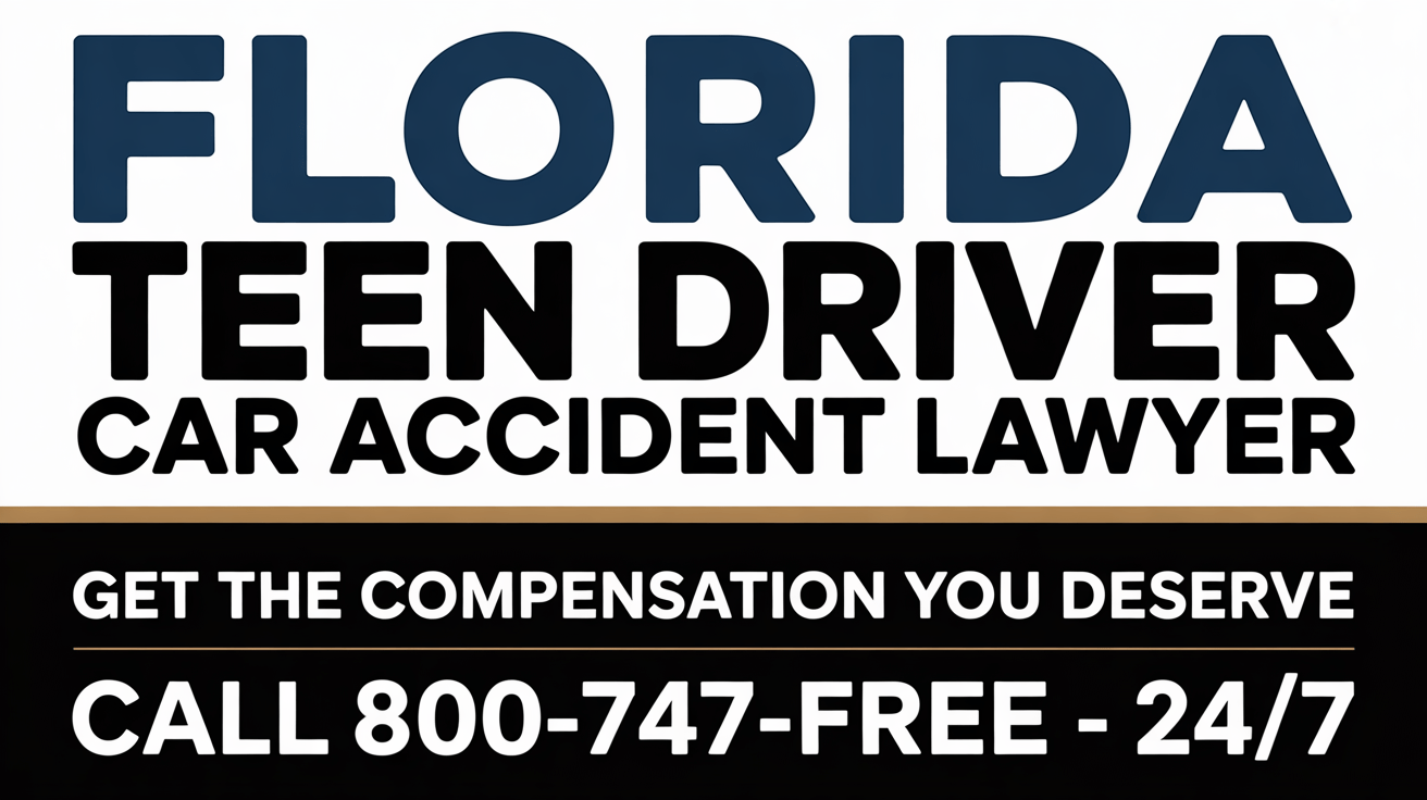 Florida Teen Driver Car Accident Injury Lawyer