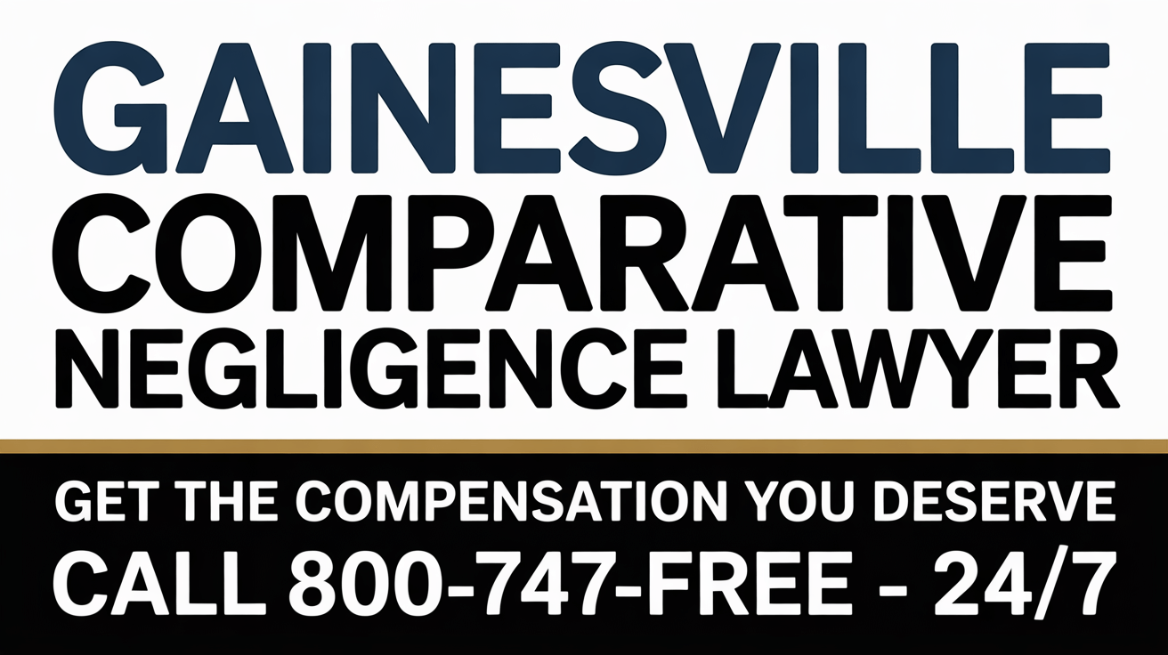 Abogado de Lesiones por Negligencia Comparativa en Gainesville