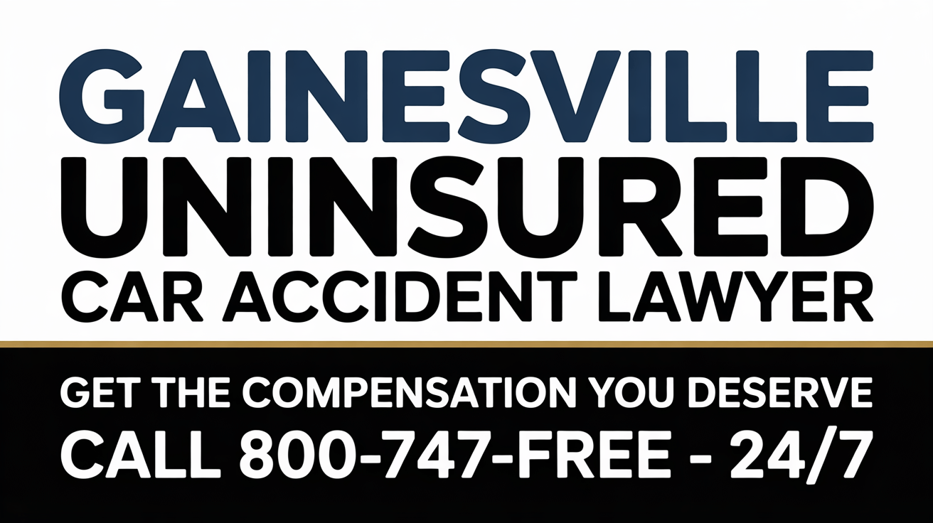 Gainesville Uninsured Motorist Accident Injury Lawyer