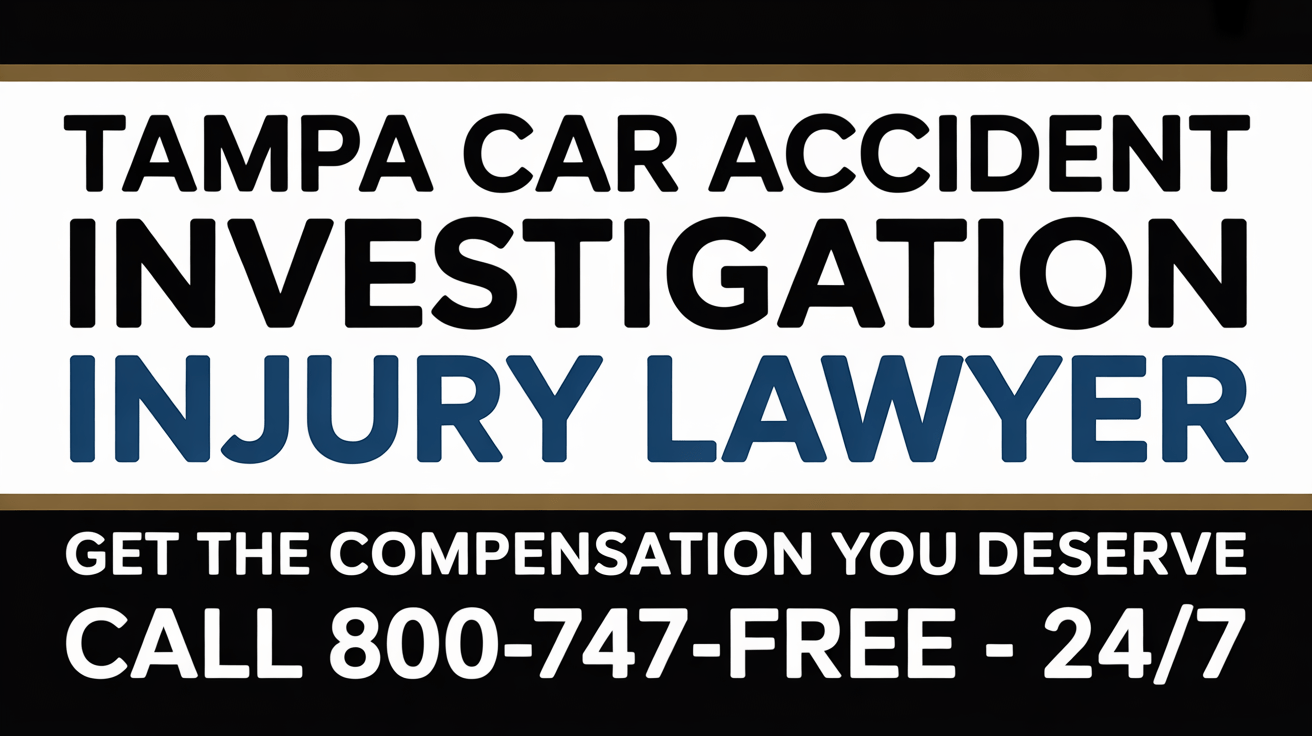 Tampa Car Accident Investigation Injury Lawyer