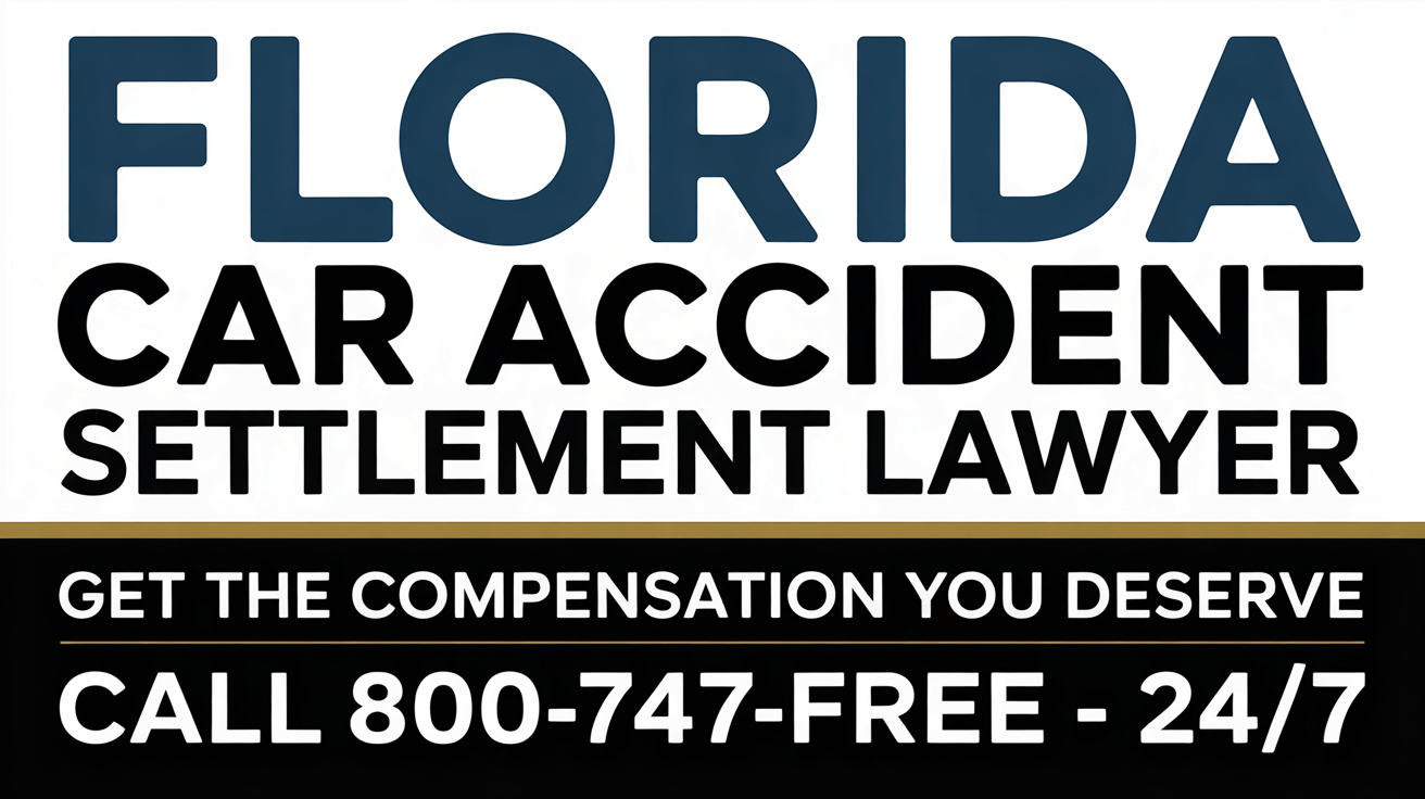 Florida Car Accident Settlement Injury Lawyer