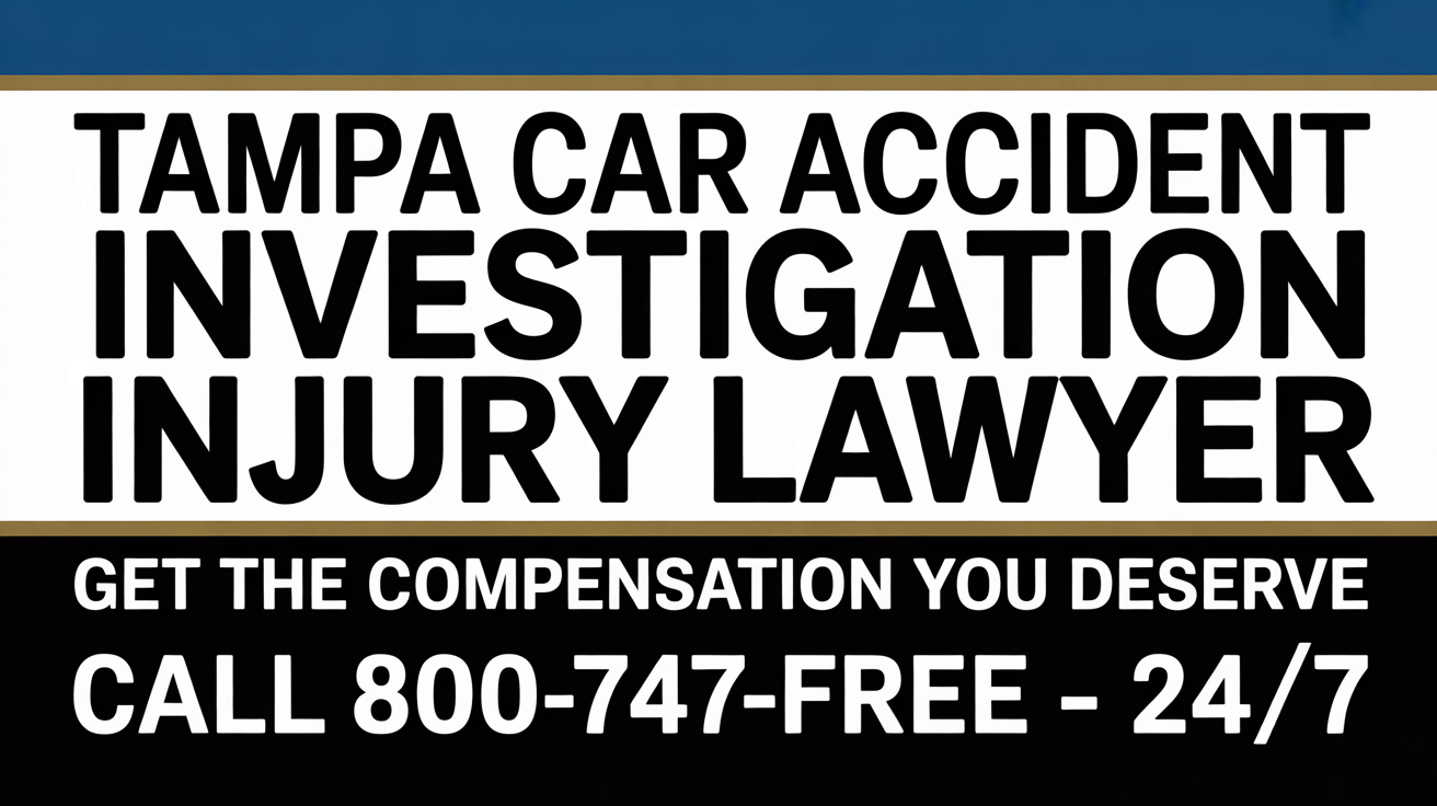 Tampa Car Accident Investigation Injury Lawyer
