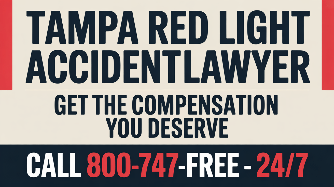 Tampa Red Light Accident Injury Lawyer
