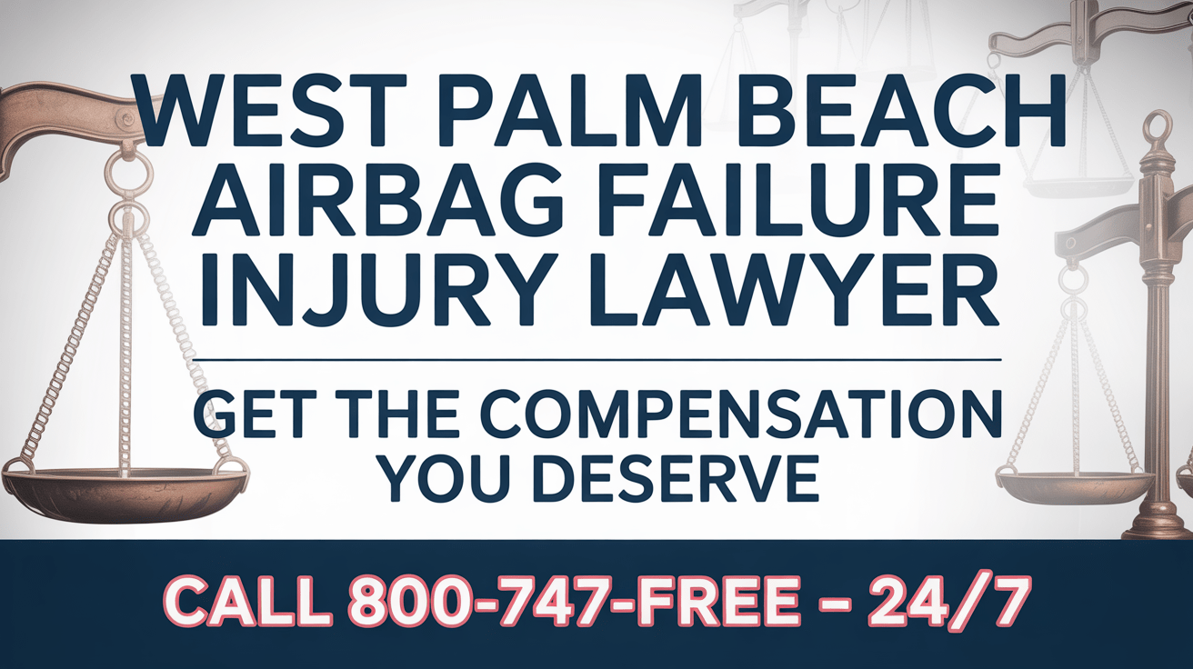 Abogado de Lesiones por Falla de Airbag en West Palm Beach