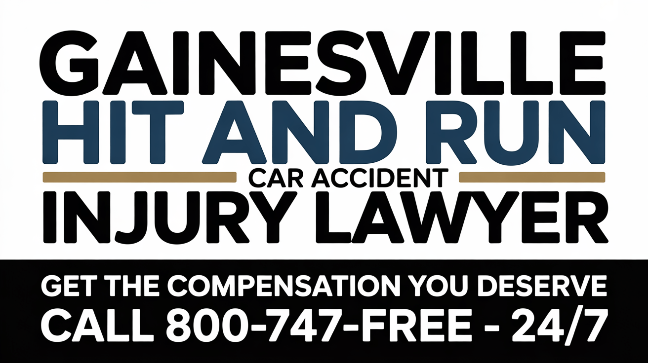 Gainesville Hit And Run Car Accident Injury Lawyer