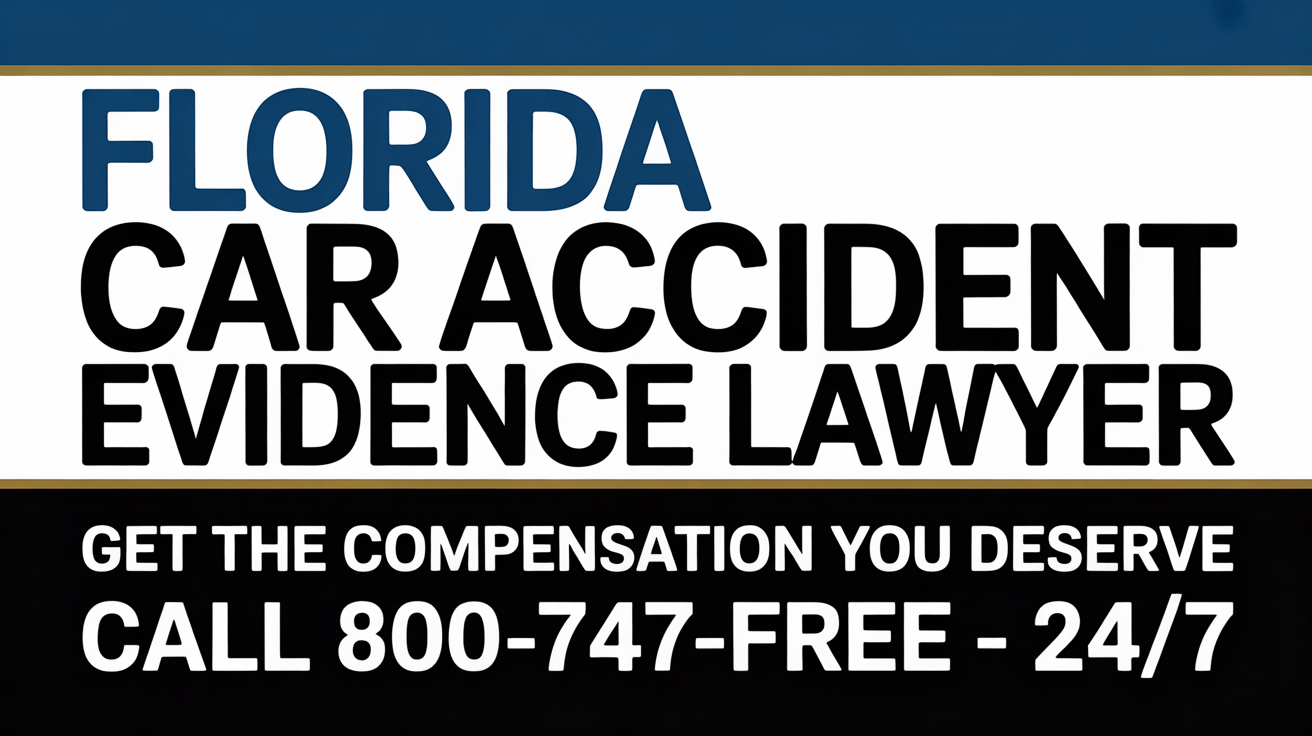 Florida Car Accident Evidence Injury Lawyer