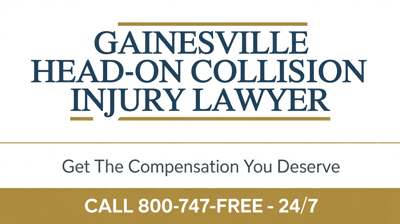 Gainesville Head-On Collision Injury Lawyer
