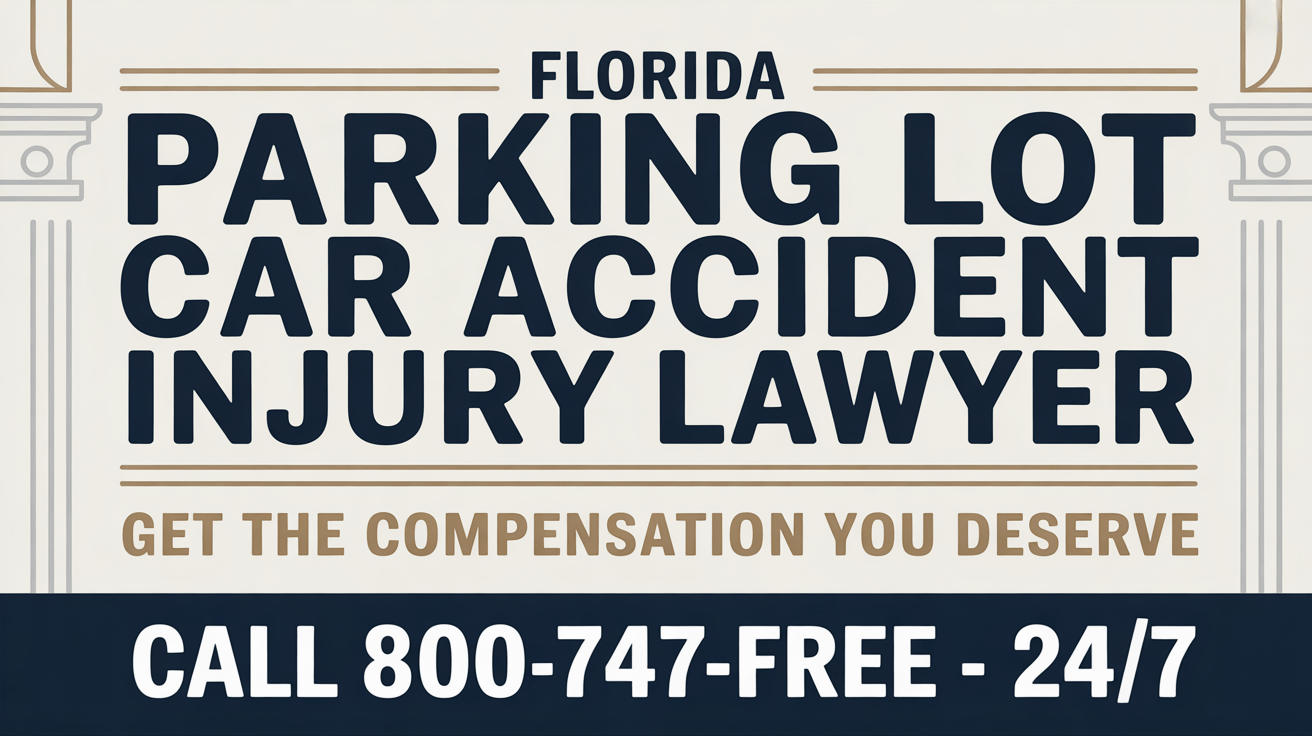 Florida Parking Lot Car Accident Injury Lawyer