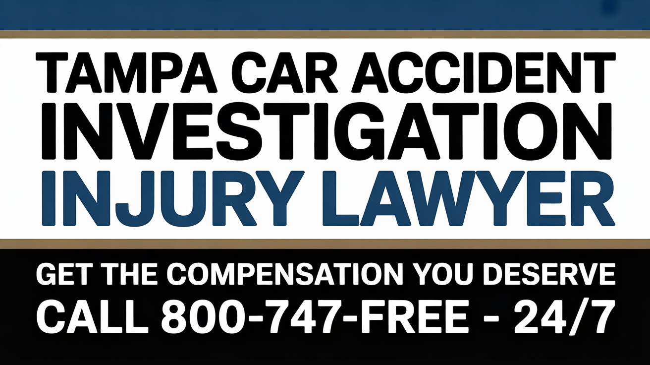 Tampa Car Accident Investigation Injury Lawyer