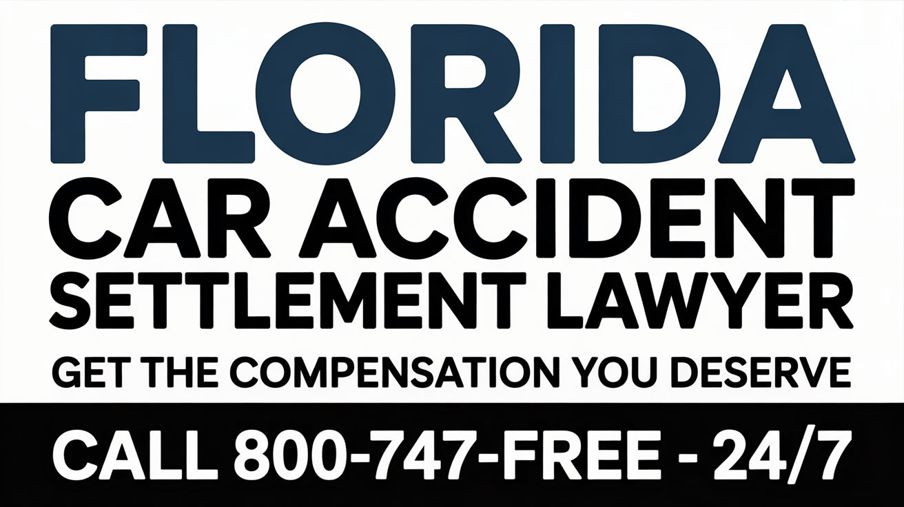 Florida Car Accident Settlement Injury Lawyer