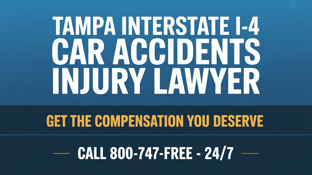 Tampa Interstate I-4 Car Accidents Injury Lawyer