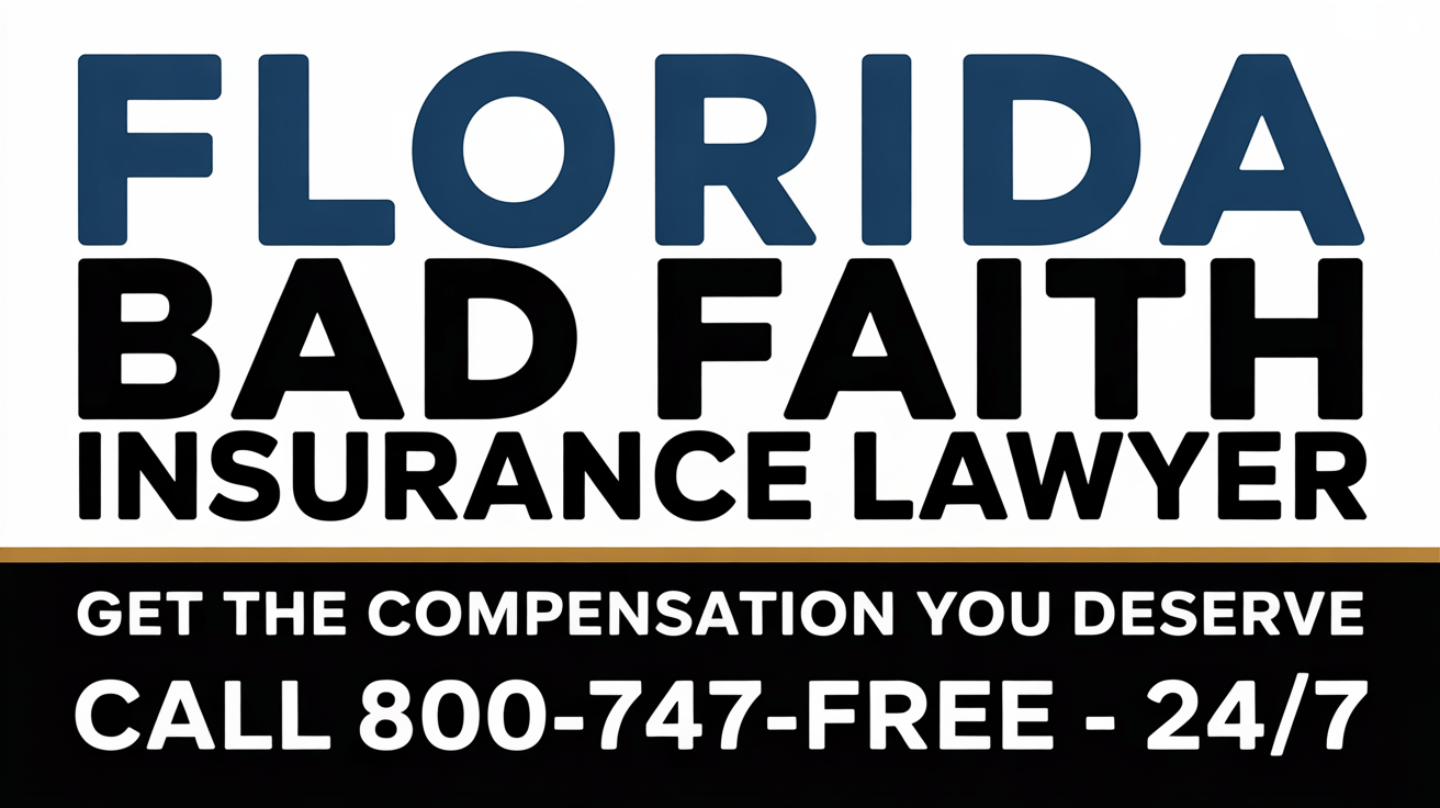 Legal Rights of Florida Bad Faith Insurance Injury Victims