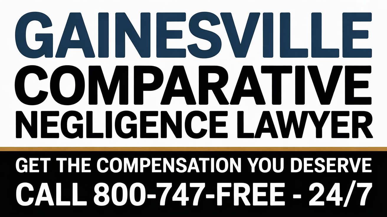 Abogado de Lesiones por Negligencia Comparativa en Gainesville