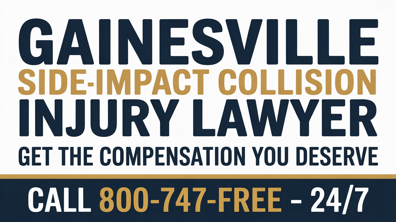 Gainesville Side-Impact Collision Injury Lawyer