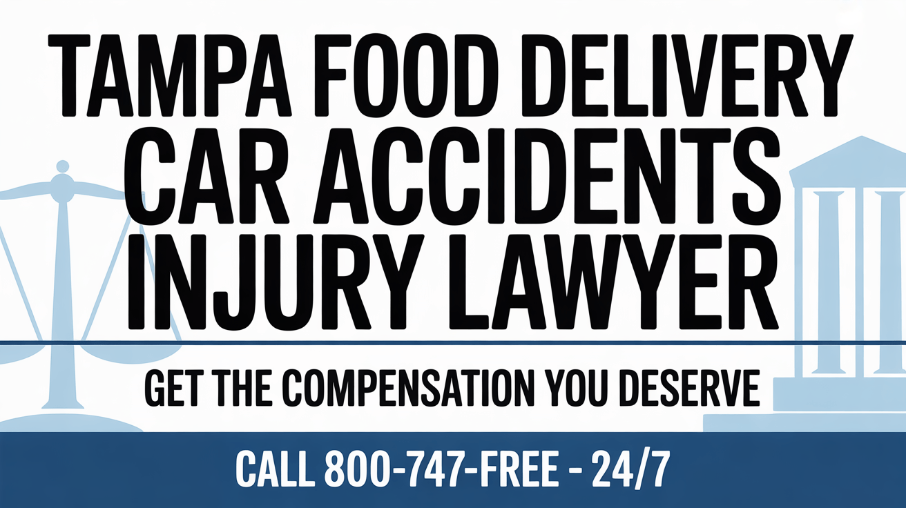 Abogado de Lesiones por Accidente de Entrega de Comida en Tampa