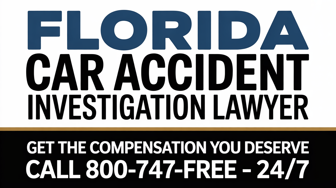 Florida Car Accident Investigation Injury Lawyer