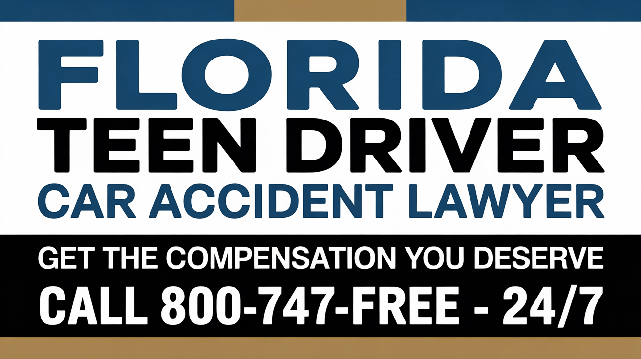 Florida Teen Driver Car Accident Injury Lawyer