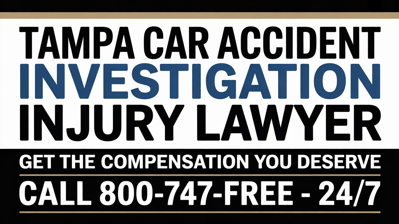 Tampa Car Accident Investigation Injury Lawyer